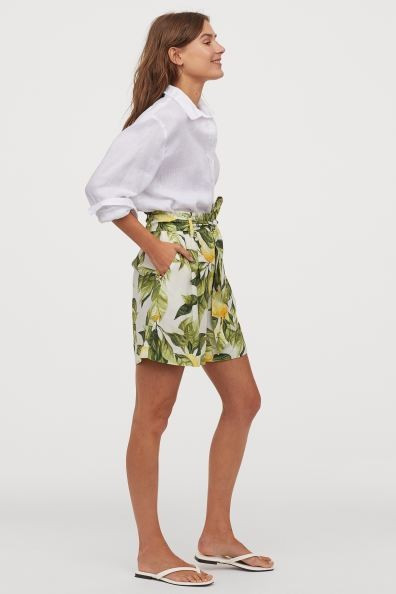 Tie-belt Shorts | H&M (US + CA)