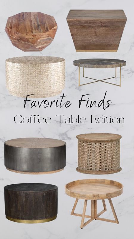 Favorite Finds coffee table edition. Amazon finds. Amazon home. Coffee table. Style. Modem style. Traditional style. Interior design. 
#amazon 

#LTKGiftGuide #LTKstyletip #LTKhome