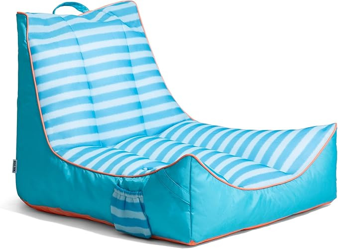 Big Joe Captain's Float No Inflation Needed Pool Lounger, Double Sided Mesh, Quick Draining Fabri... | Amazon (US)