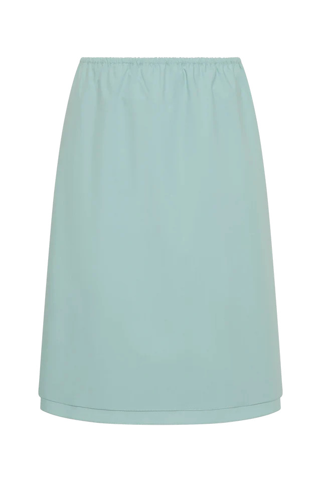 The Knee Skirt Teal | Faithfull (AU)