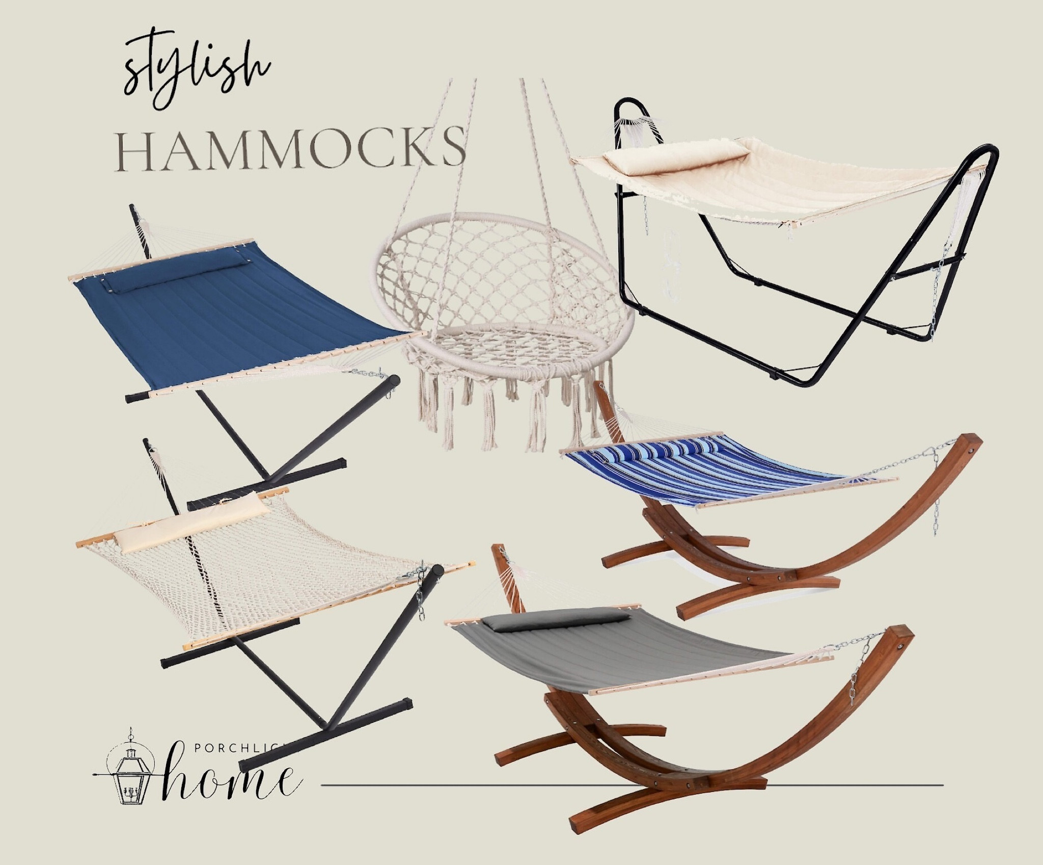 Hammocks are the perfect addition to any backyard, deck or patio 🏡.  Here are a few of our favorites!
Stylish hammocks, hammocks, backyard, deck, patio, summer fun, summer design inspiration, deck inspiration, swing, outdoor swing, outdoor refresh, stylish deck 

#LTKstyletip #LTKfamily #LTKFind