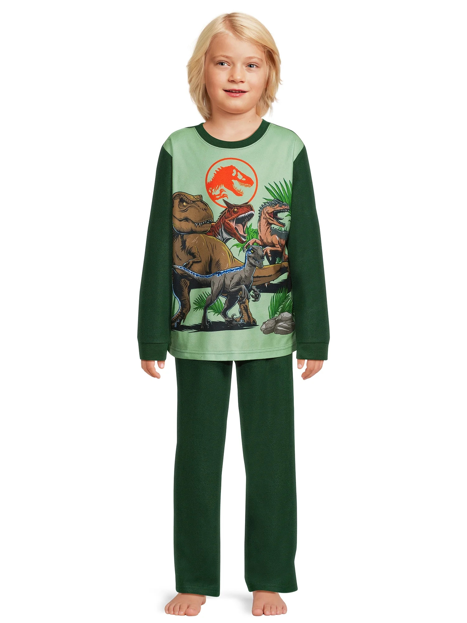 Boys Licensed Character Long Sleeve Top and Pants, 2-Piece Sleet Set, Sizes 4-12 | Walmart (US)