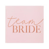 Click for more info about "Team Bride" Guest Book Pink