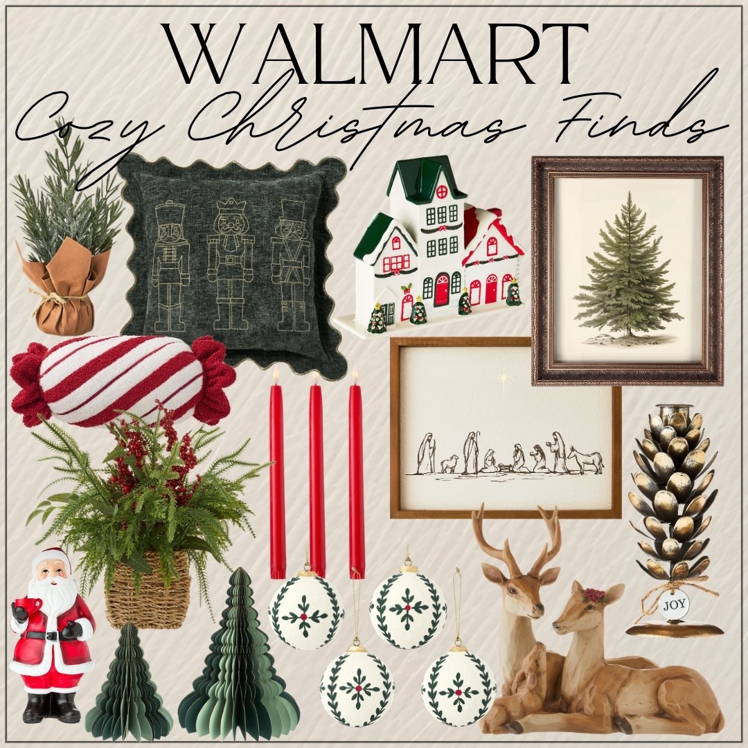 Cozy Walmart Christmas Finds

#LTKHoliday #LTKSeasonal #LTKHome