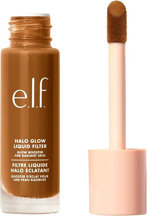 e.l.f. Halo Glow Liquid Filter, Complexion Booster For A Glowing, Soft-Focus Look, Infused With H... | Amazon (US)