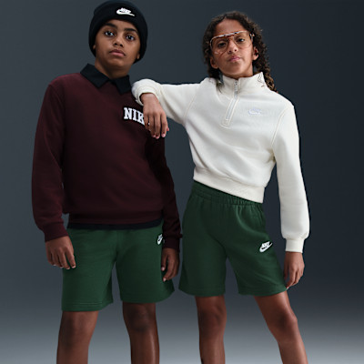 Nike Sportswear Club Fleece Big Kids' French Terry Shorts | Nike (US)