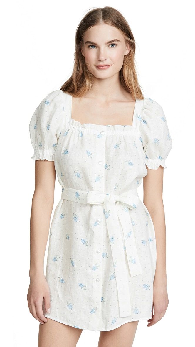 Brigitte Linen Mini Dress | Shopbop