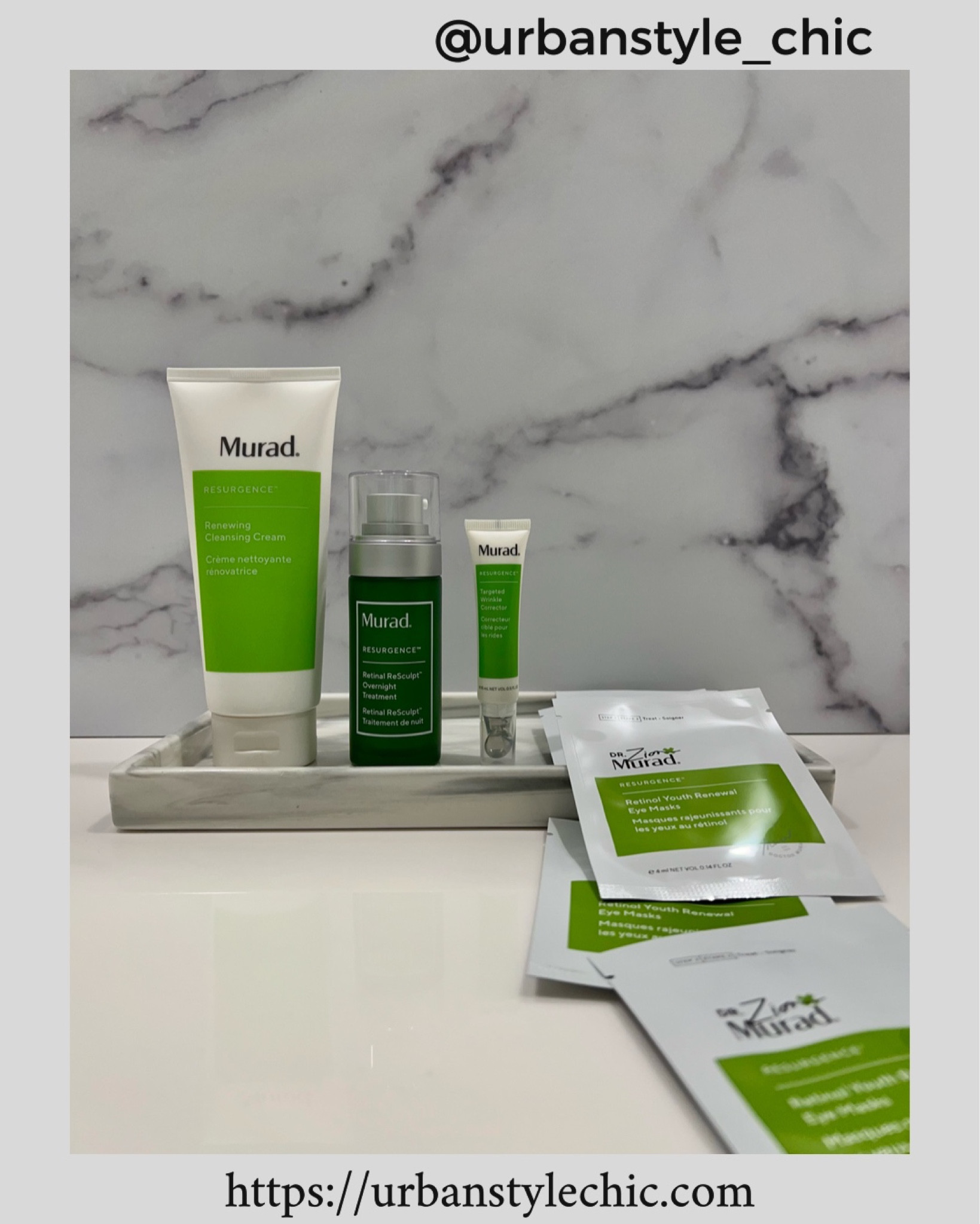 Skincare routine | anti-aging regimen | murad | resurgence line | retinol 

#LTKGiftGuide #LTKFind #LTKbeauty