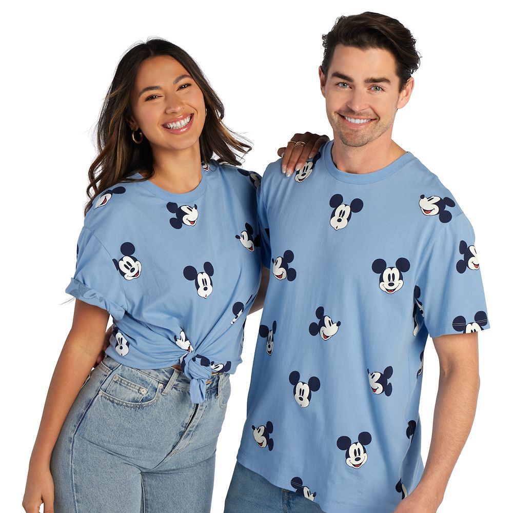Mickey Mouse Classic Allover T-Shirt for Adults | Disney Store
