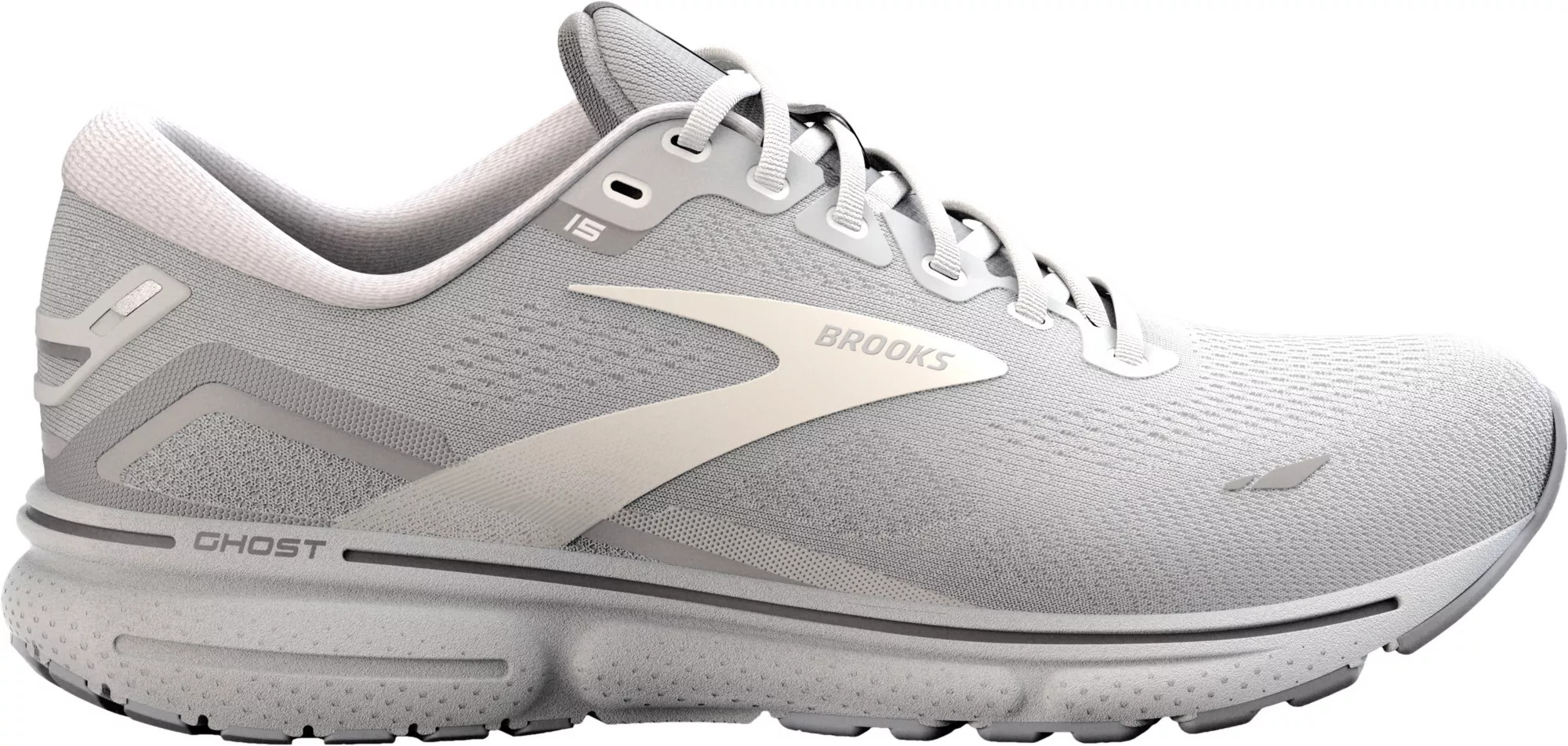 Brooks Women's Ghost 15 Running Shoes, Size 7, Grey/Silver | Dick's Sporting Goods