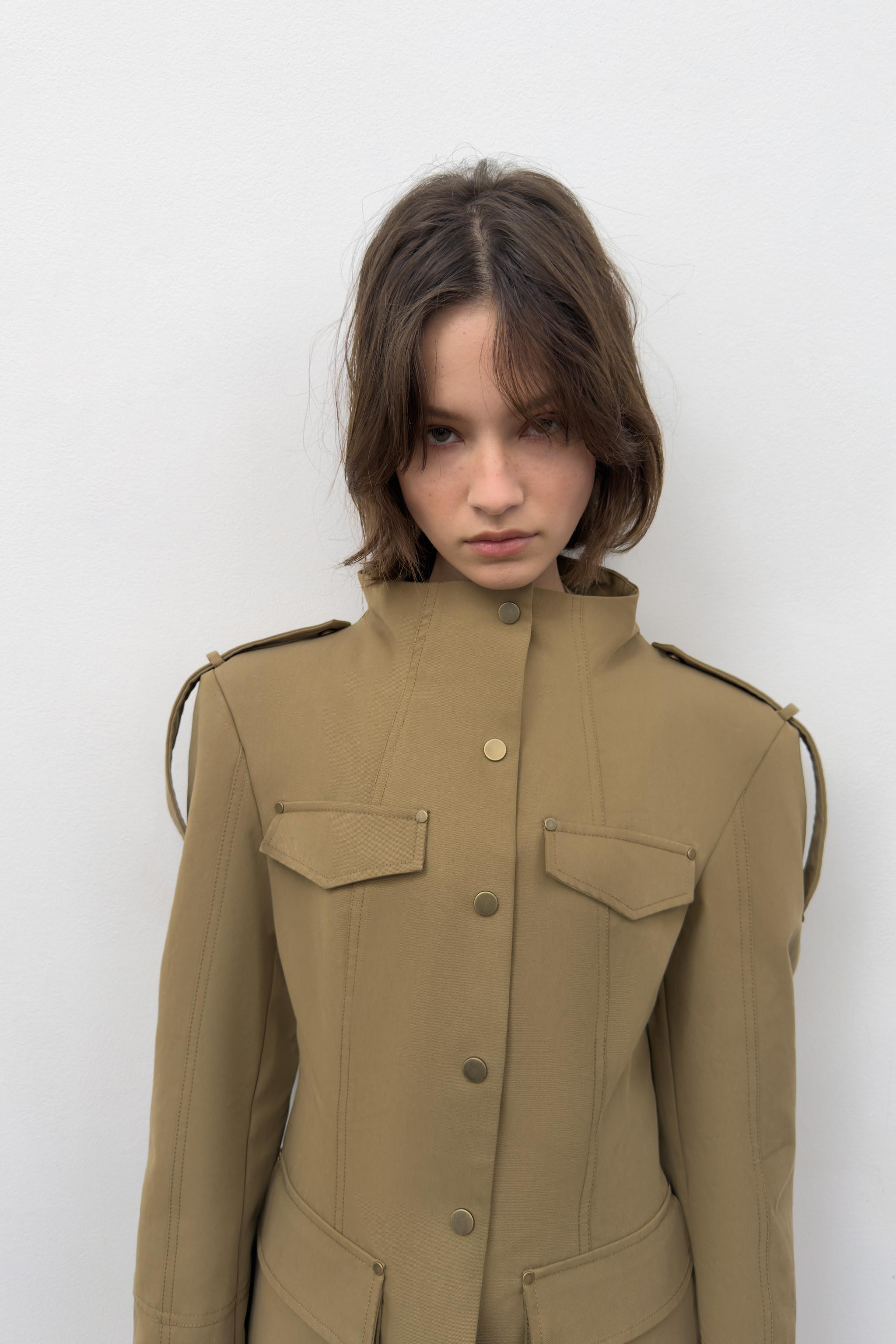 FITTED BLAZER WITH LOOPS | Zara UK