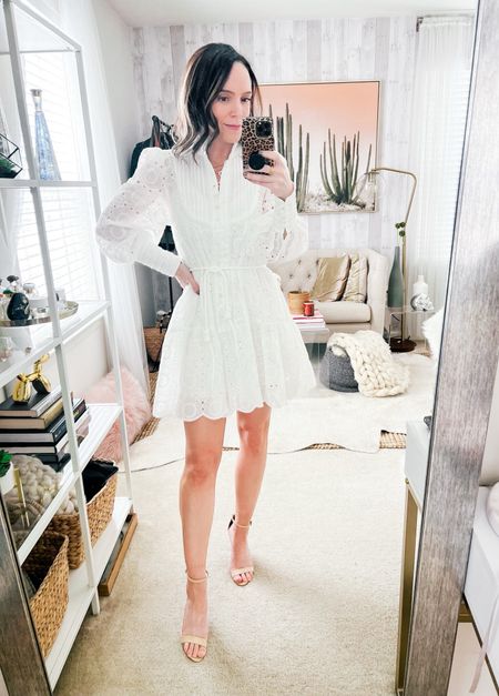 White Dress, Amazon dress 

#LTKOver40 #LTKFindsUnder100
