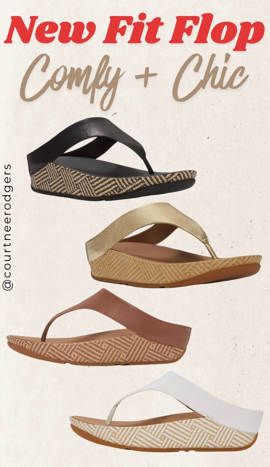 New Fit Flop style, perfect if you want to be chic and comfortable! I’m a size 7.5 and I wear a size 7 in this brand!

Sandals, spring outfits, summer fashion, mom style 

#LTKgrwm #LTKmomlife #LTKootd