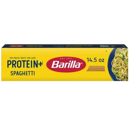 Barilla Protein+ Spaghetti Pasta, Plant Based Pasta, 14.5oz | Walmart (US)