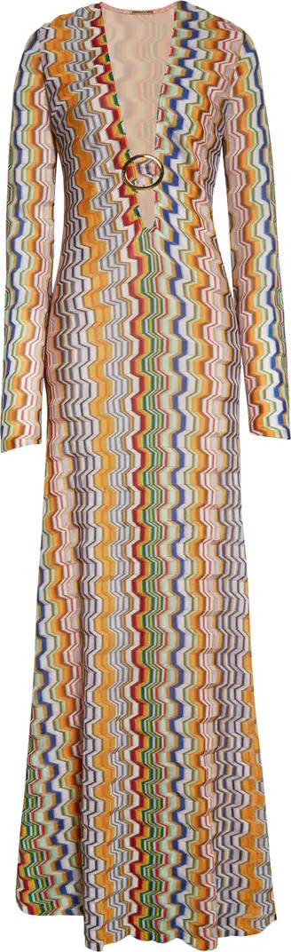 ALEXIS Vibe Plunge Neck Long Sleeve Dress | Nordstrom | Nordstrom