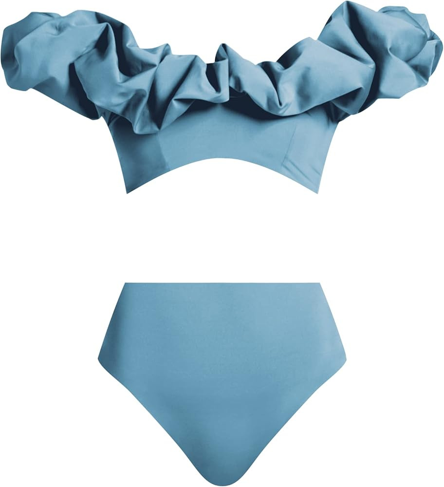 Amazon.com: MAYGEL CORONEL, Lucila Two Piece, One Size, Steel Blue | Amazon (US)