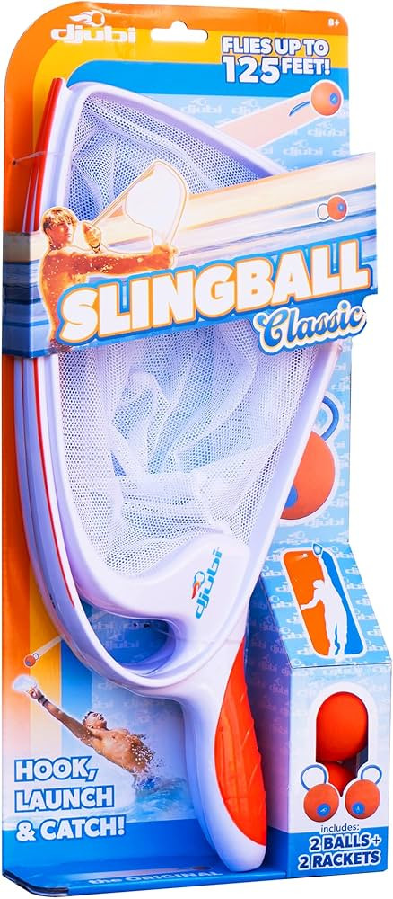 Djubi Slingball, Best Gifts for Kids and Teens All Ages 8 & Up - Slingshot Outdoor Beach, Lawn, &... | Amazon (US)