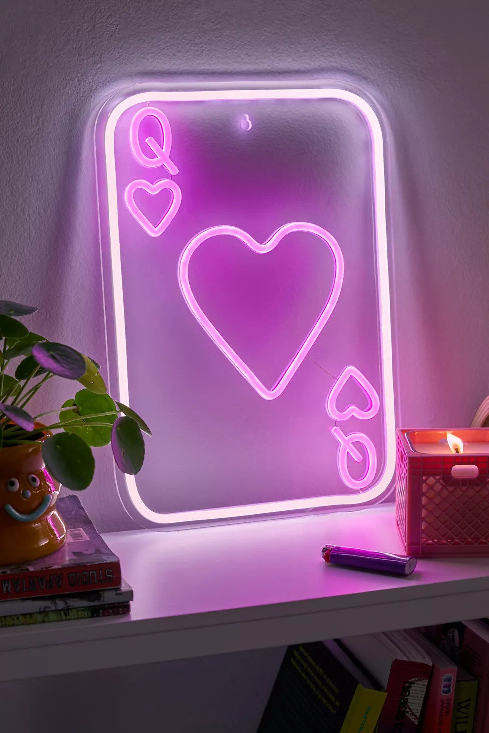 Queen Of Hearts Neon Sign | Urban Outfitters (US and RoW)