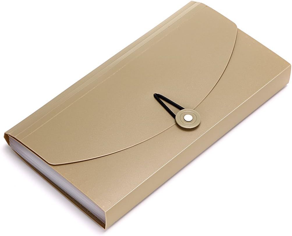 BTSKY Expanding File Folder -13 Pockets Small Accordion File Folder Expandable Card Ticket Holder... | Amazon (US)