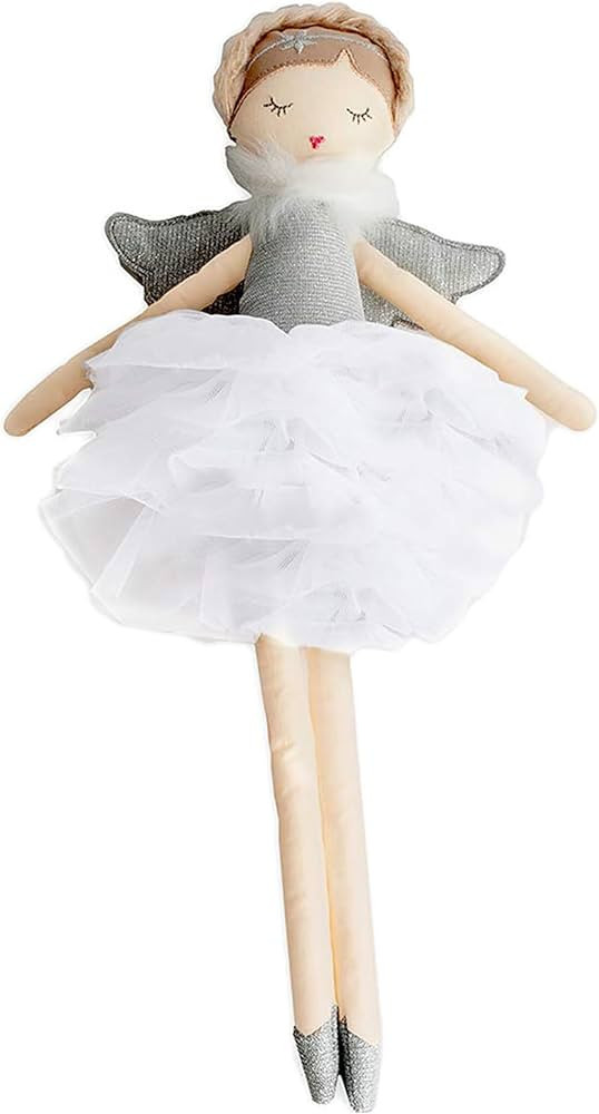 Mon Ami Angel Stuffed Doll - 15", Silver, Soft Elegant Plush Doll for Little Girls, Use as Toy or... | Amazon (US)