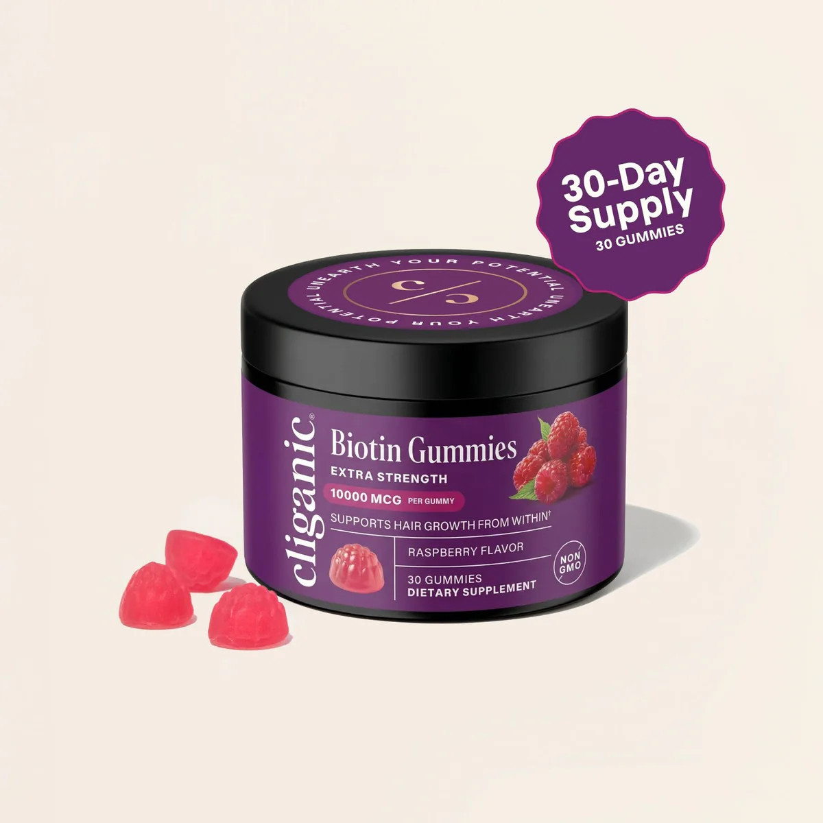 Biotin Gummies | Cliganic