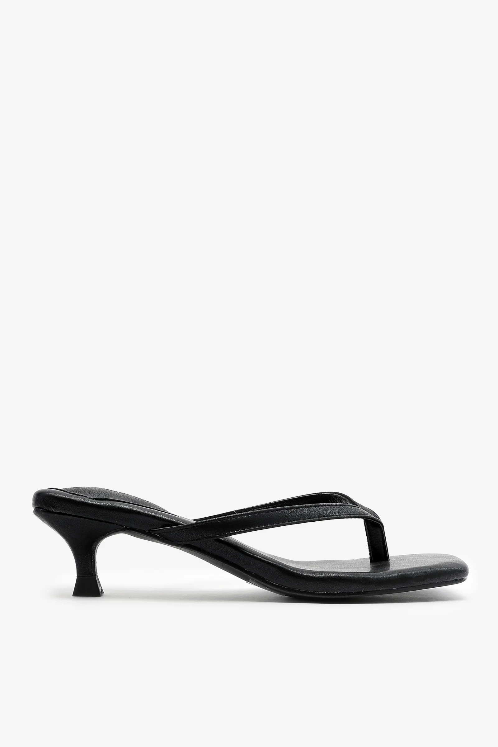 Kitten Heel Thong Sandals | Ardene