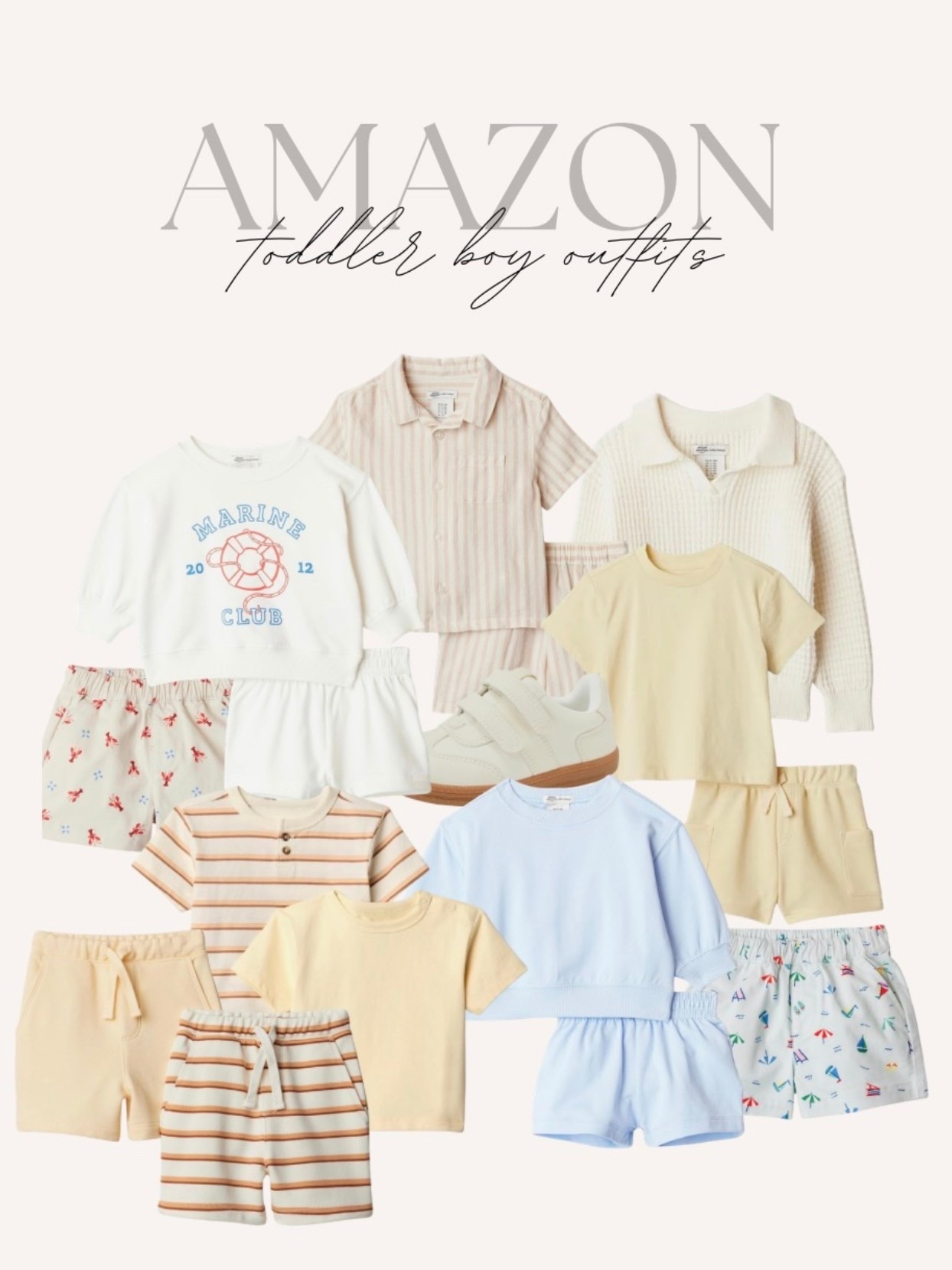 Amazon essentials x Sofia Grainge toddler boy outfits under $20! 

#toddlerboy #toddlers #babyboy #amazonkids #amazonxsofiagrainge #toddlerboyoutfits #toddlerkids #babyboysets #toddlerboysets #toddlerboystyle #amazonkidsoutfits #sofiagraingekids #amazonfinds #affordablefinds #toddlermom #toddlerfinds

#LTKSaleAlert #LTKBaby #LTKKids