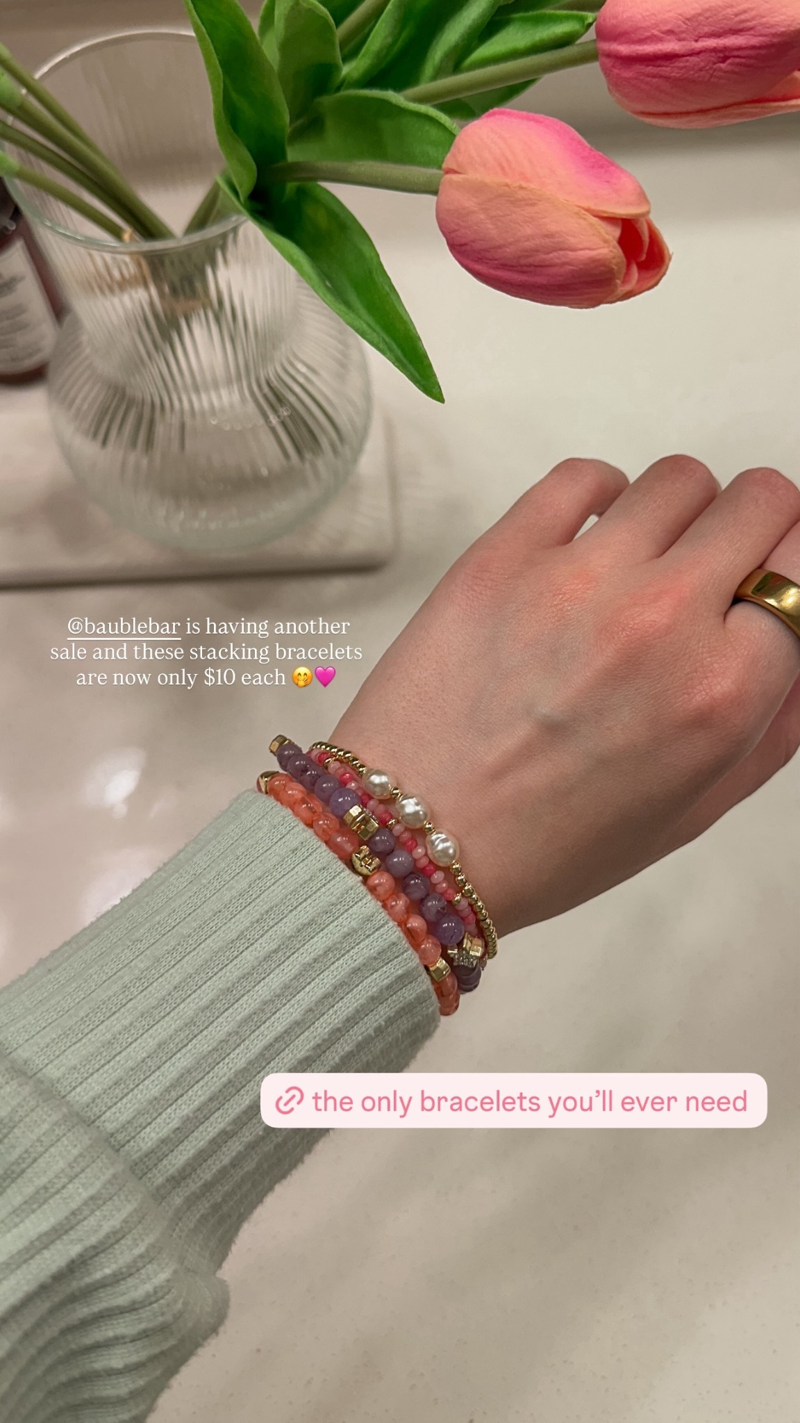 $10 bracelets! @baublebar Cyber Monday sale 🤍 

#LTKGiftGuide #LTKSaleAlert #LTKHoliday