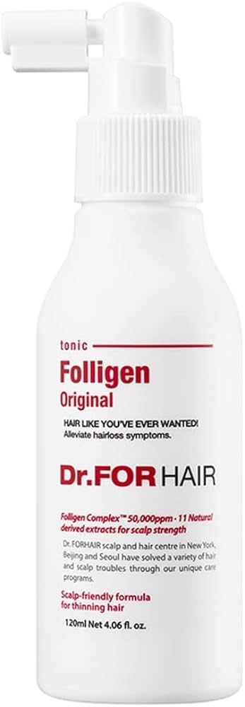 Dr.FORHAIR Folligen Original Tonic 4.06 fl oz 120 ml For Hair Loss Thinning Hair Care Spray Treat... | Amazon (US)