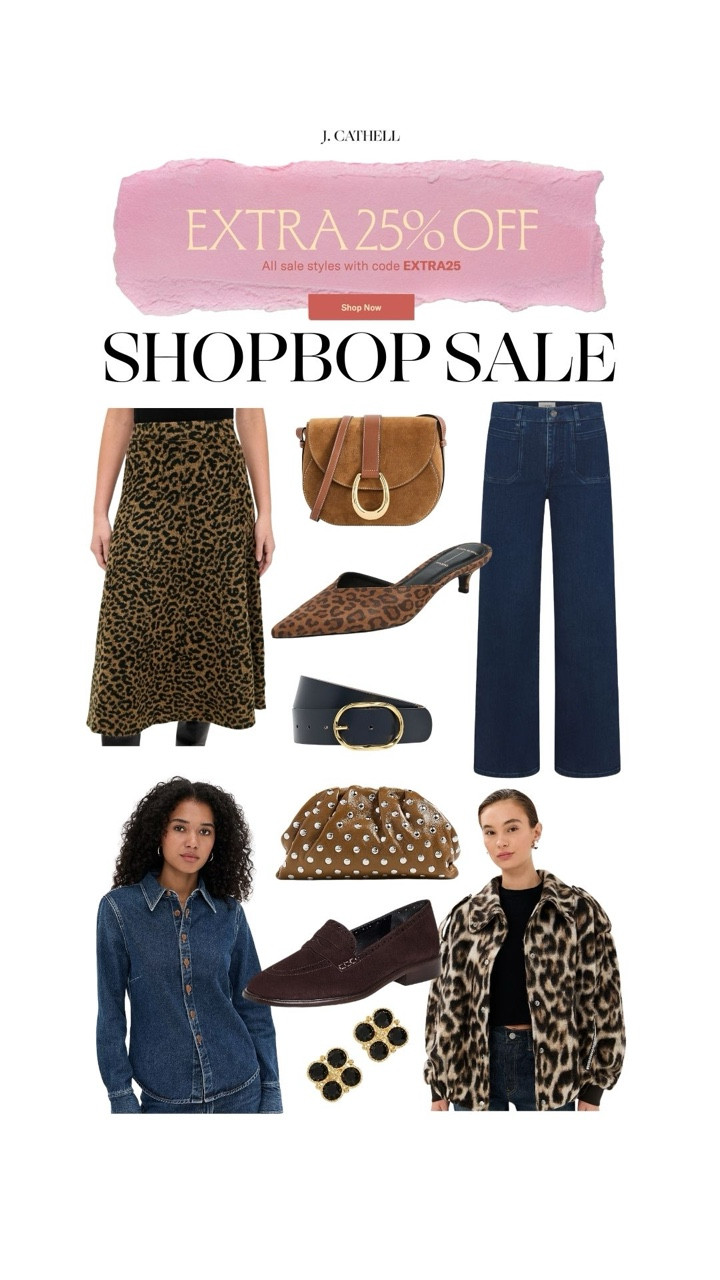 Shopbop Sale Picks ✨

The Shopbop Sale is here, and these are the pieces worth grabbing. From elevated wardrobe staples to statement styles you’ll wear on repeat, this edit is filled with chic, timeless finds that are actually a good investment. Even better—use our exclusive discount code for 25% off to save big on your favorites.

Save this post for easy sale shopping and tap to shop before these styles sell out. 🤍 

 #LTKStyle #ShopbopSale #ShopbopFinds #SaleStyle #DesignerDeals #LTKootd #LTKOver40