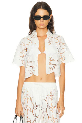 Sonora Relaxed Crop Top | FWRD 