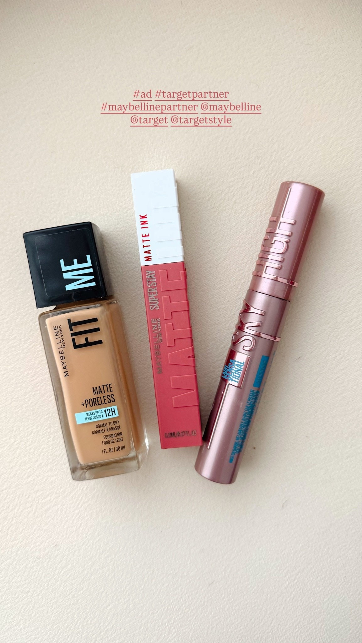#ad Linking products below!! 
#targetpartner #ad #maybellinepartner @targetstyle @Target @maybelline