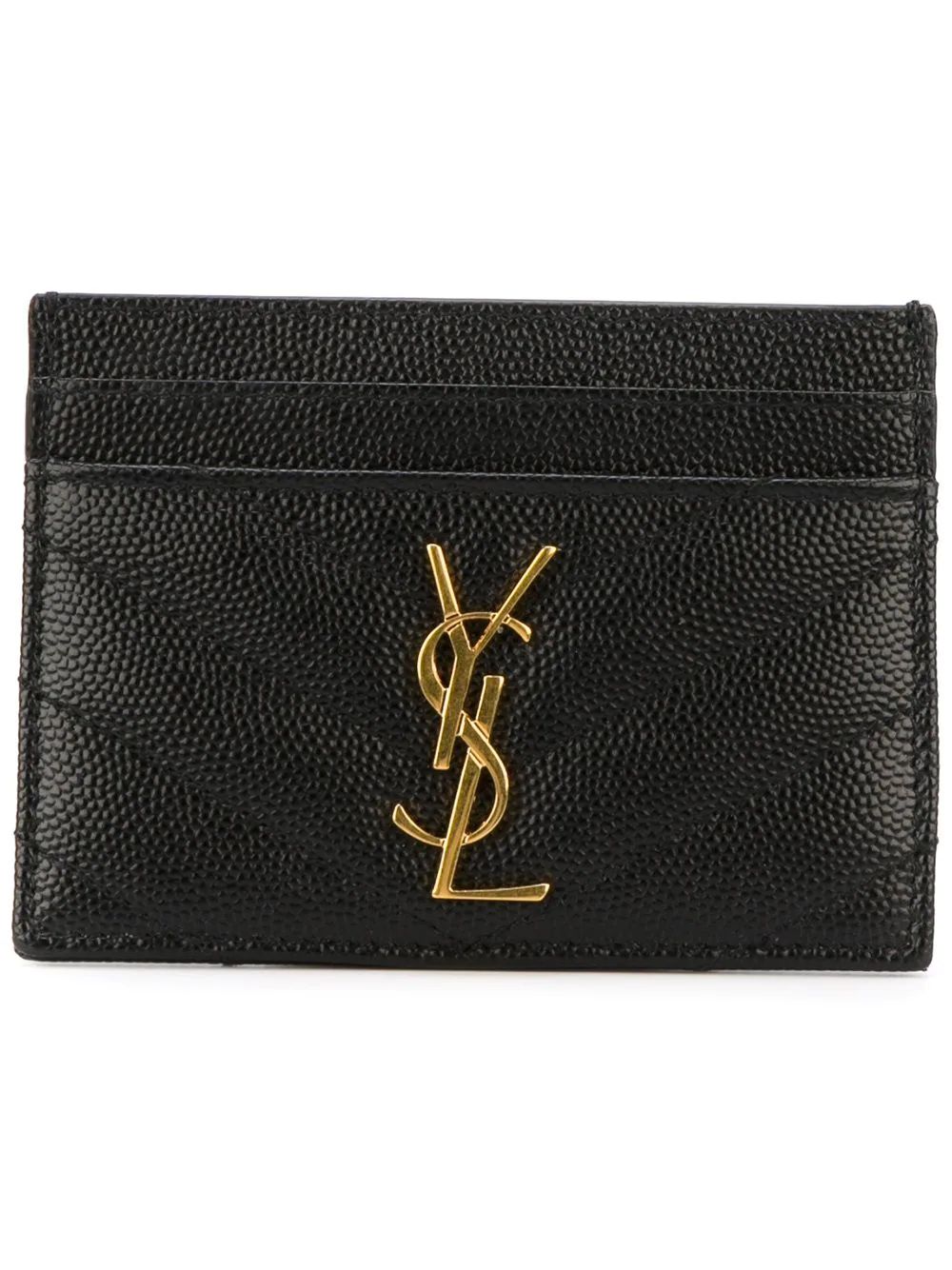 Monogram quilted cardholder | Farfetch (US)