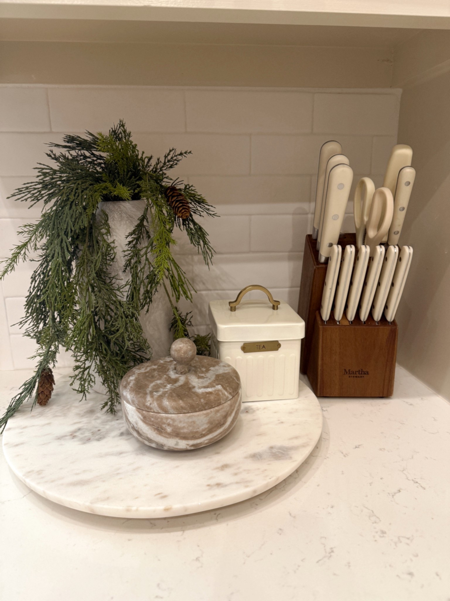 Cute little kitchen corner 🤍

#LTKFindsUnder50 #LTKHome #LTKHoliday