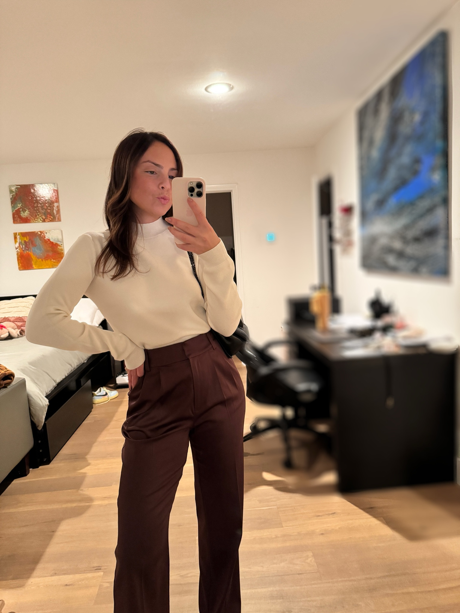 Valentines Outfit! I went smart casual this year… Bringing out all the staples! At this point, I’m basically a favorite daughter spokes person. I have the favorite trousers in every color, but I love the satin style! And this new Whitney top is perfect for year-round occasions. 

#LTKSeasonal #LTKParties #LTKStyleTip