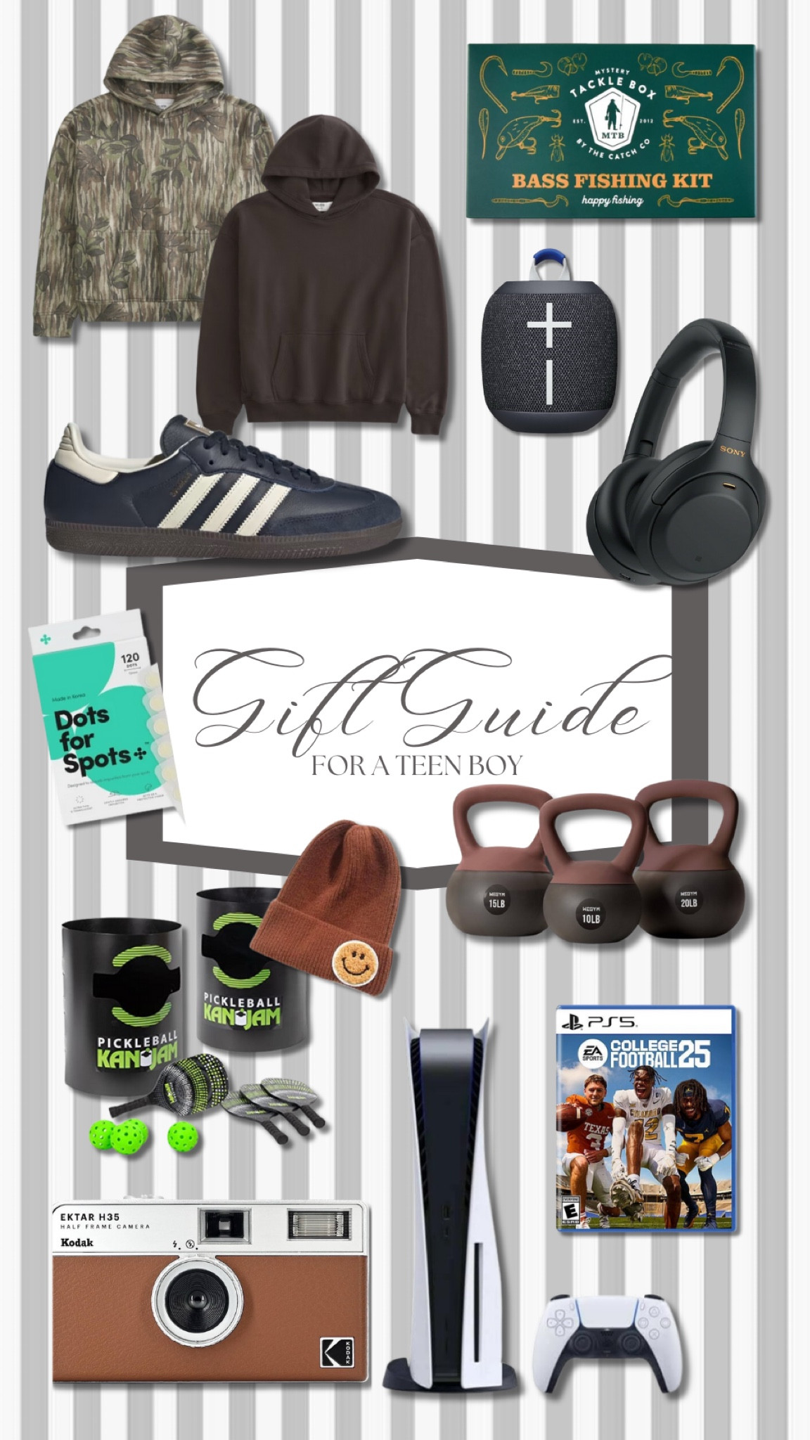 Gift guide for a teen boy

Gift guide | teen boy | sneakers | 