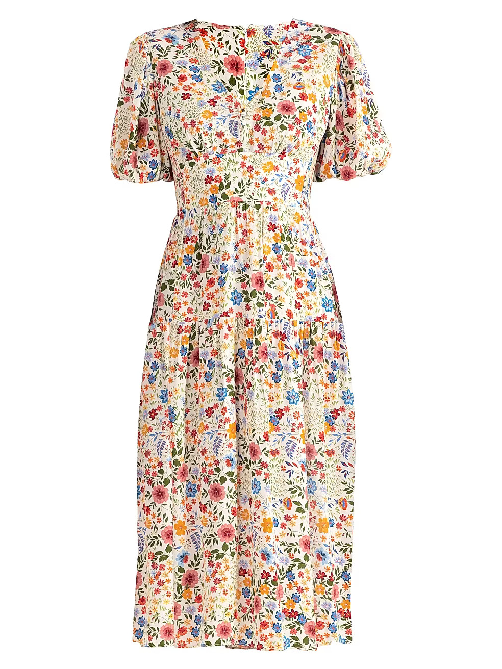Lainey Ditsy Floral Midi-Dress | Saks Fifth Avenue