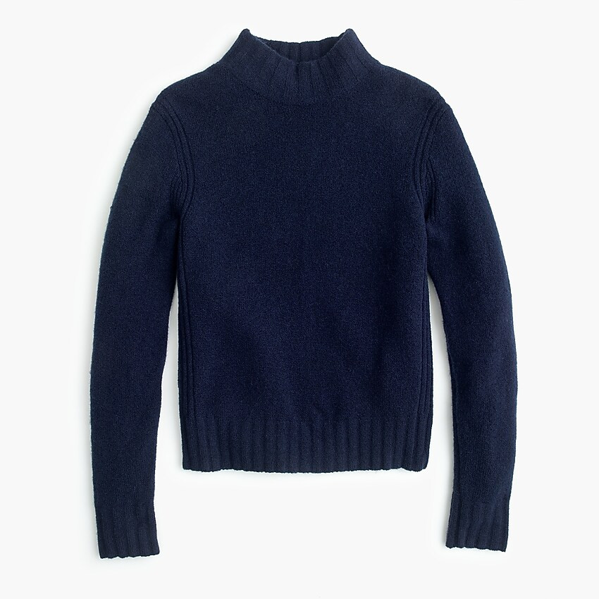 Mockneck sweater in supersoft yarn | J. Crew US