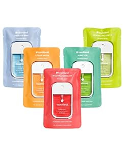 Touchland Power Mist Hydrating Hand Sanitizer Spray, FRESH 5-PACK (Mint, Citrus, Lemon Lime, Aloe... | Amazon (US)