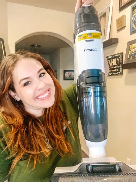 #lifehack alert! I’m obsessed with this new wet/dry vacuum from Tineco! Dead grass and dirt get tracked into our house all the time and this sucks them up easily while mopping at the exact same time! If you’re looking for a faster way to clean your home, ditch the broom and mop, because this cordless wet/dry vacuum is going to change your life! Plus, it’s on sale so don’t miss grabbing it now!

#LTKSale #LTKFind #LTKhome