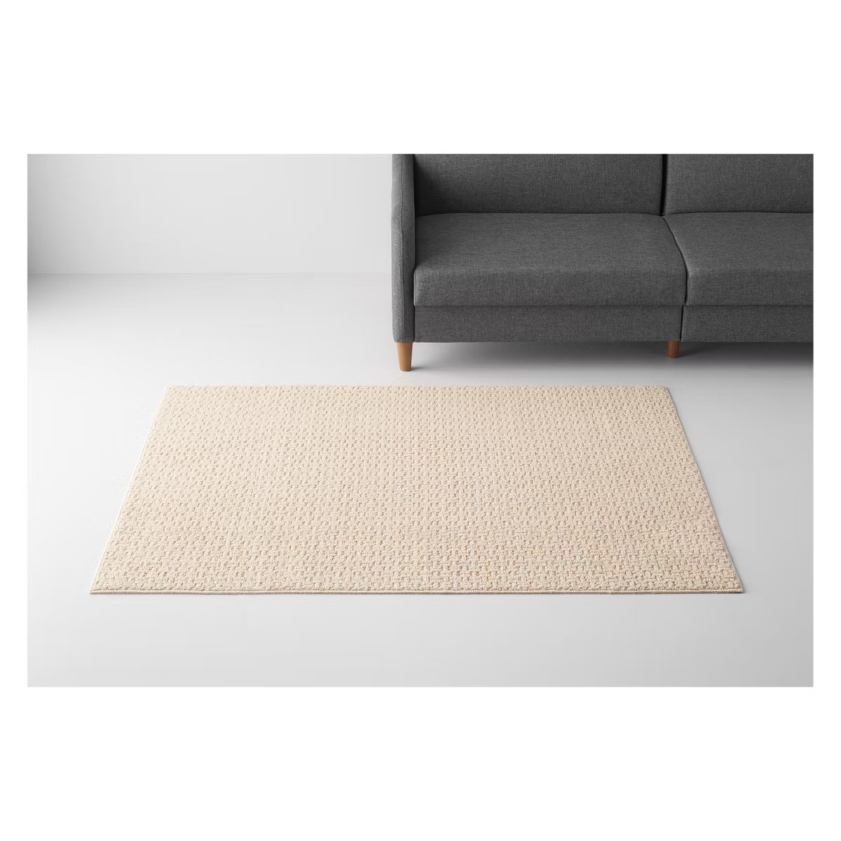 Washable Solid Machine Tufted Rug - Threshold™ | Target