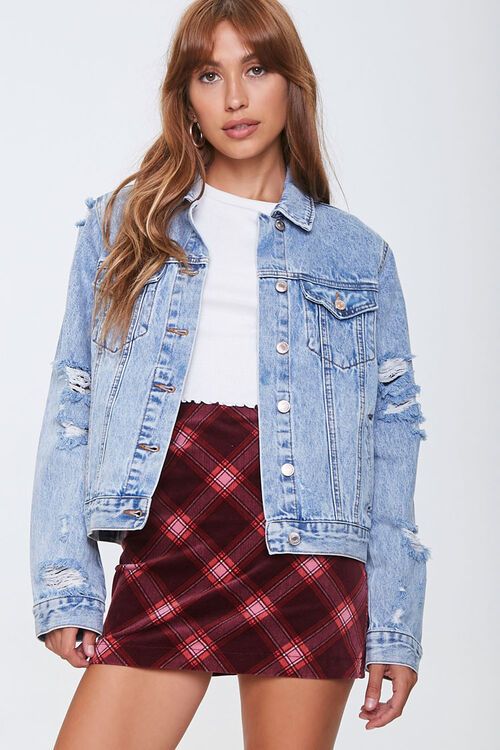 Distressed Denim Jacket | Forever 21 (US)