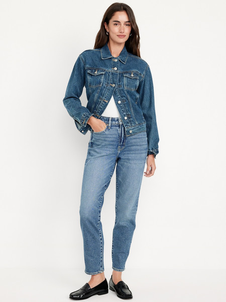 High-Waisted OG Straight Ankle Jeans | Old Navy (US)