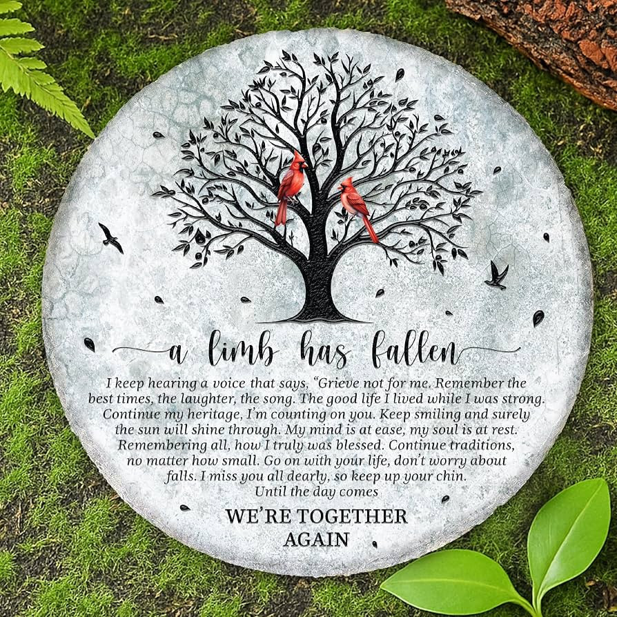 8'' Memorial Garden Stone for Loss of Loved One, Garden Stones in Memory of Loved Ones, Sympathy ... | Amazon (US)