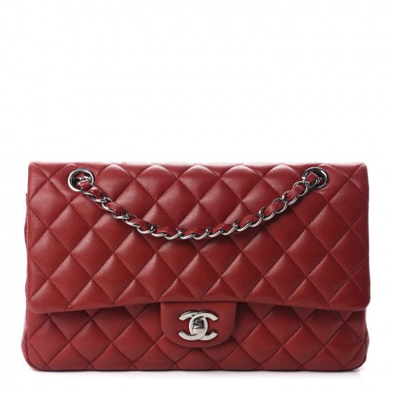 CHANEL

Lambskin Quilted Medium Double Flap Red | Fashionphile