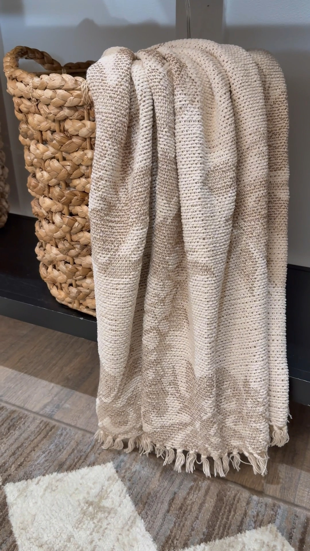 Curated & Timeless Target Studio McGee Throw Blanket

Follow @farmtotablecreations on Instagram for daily home finds & styling ideas.

This woven floral throw from Target has such a high-end, curated feel. The soft cotton blend, subtle floral and leaf pattern, and fringe edges add beautiful texture without feeling heavy. It’s one of those timeless pieces that works year-round and instantly elevates a space. I styled it hanging out of a basket under my console so the pattern is visible and adds that effortless, layered look.

#throwblanket #homedecor #livingroomdecor #consoledecor #basketstyling #neutralhome #targethome #studiomcgee #layeredhome #cozyhome #livingroomfurniture

#LTKFindsUnder50 #LTKHome