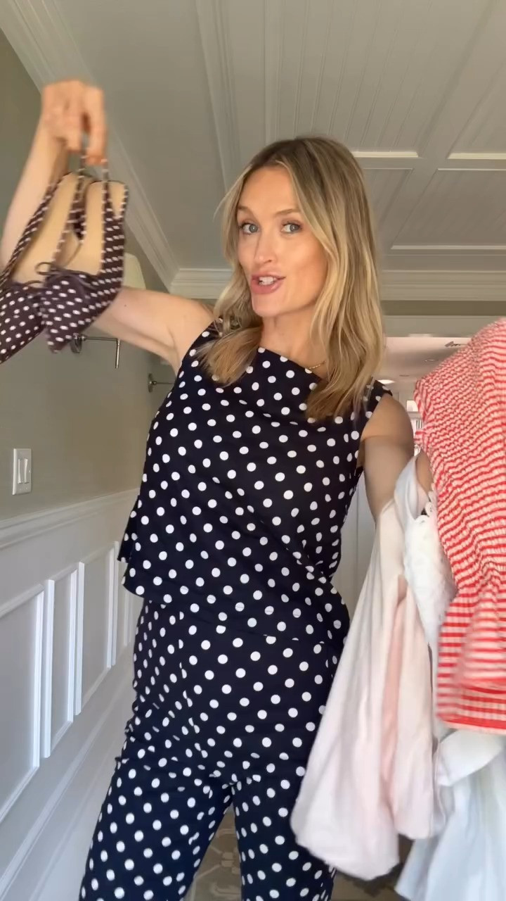 There's just something about polka dots and gingham for summer...🍉☀️👙 

 #LTKootd #LTKSeasonal