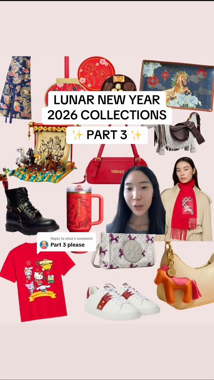 Lunar New Year 2026 collections, part 3! 

#lunarnewyear #chinesenewyear #barbie #shoes #toryburch #designer #purse #giftguide #accessories #hellokitty 

#LTKHome #LTKootd #LTKSeasonal
