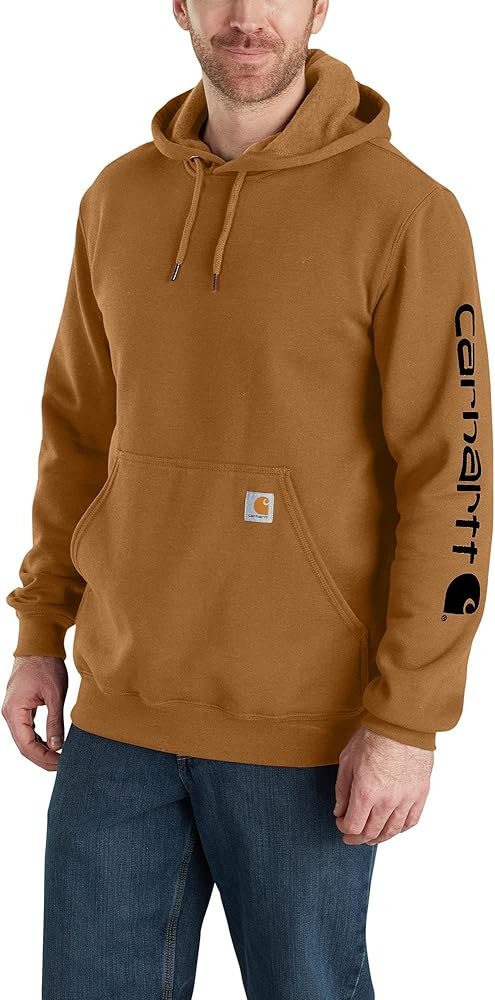 Carhartt Men's Iconic K288 Logo Sweatshirt, Black, Large at Amazon Men\u2019s Clothing store: Nov... | Amazon (US)