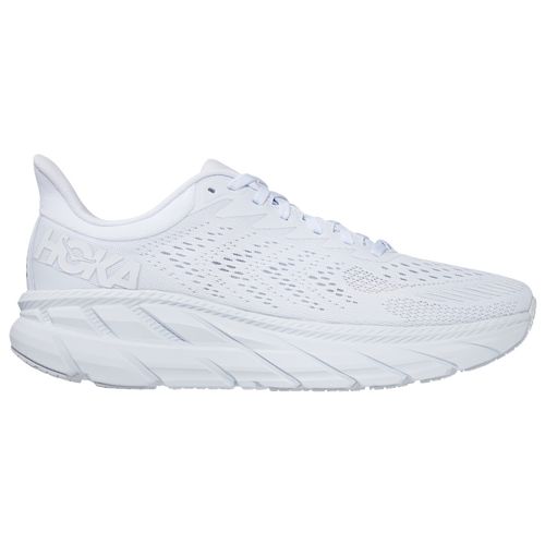 HOKA ONE ONE Clifton 7 - Men's Running Shoes - White / White, Size 10.5 | Eastbay